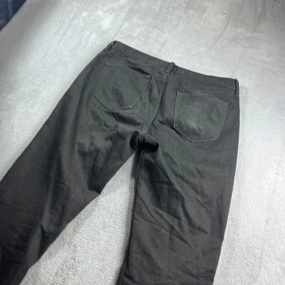 Banana Republic Travel Jean Mens 35x32 Athletic Fit Charcoal Grey Pants
